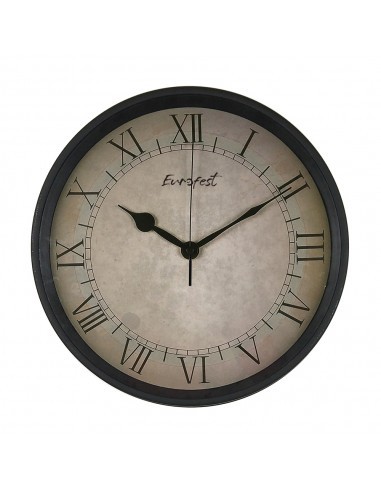 EUROFEST - Reloj de pared metal